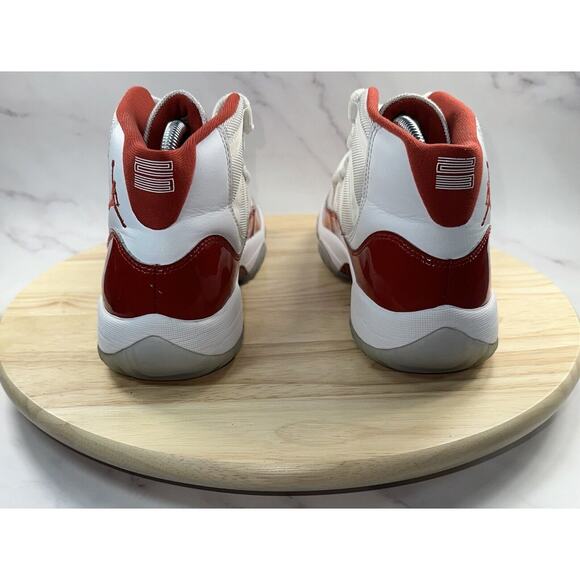 Nike Jordan 11 Retro 'Cherry' 2022 (GS) Size 7Y 8.5W Red White Shoes - Picture 4 of 13